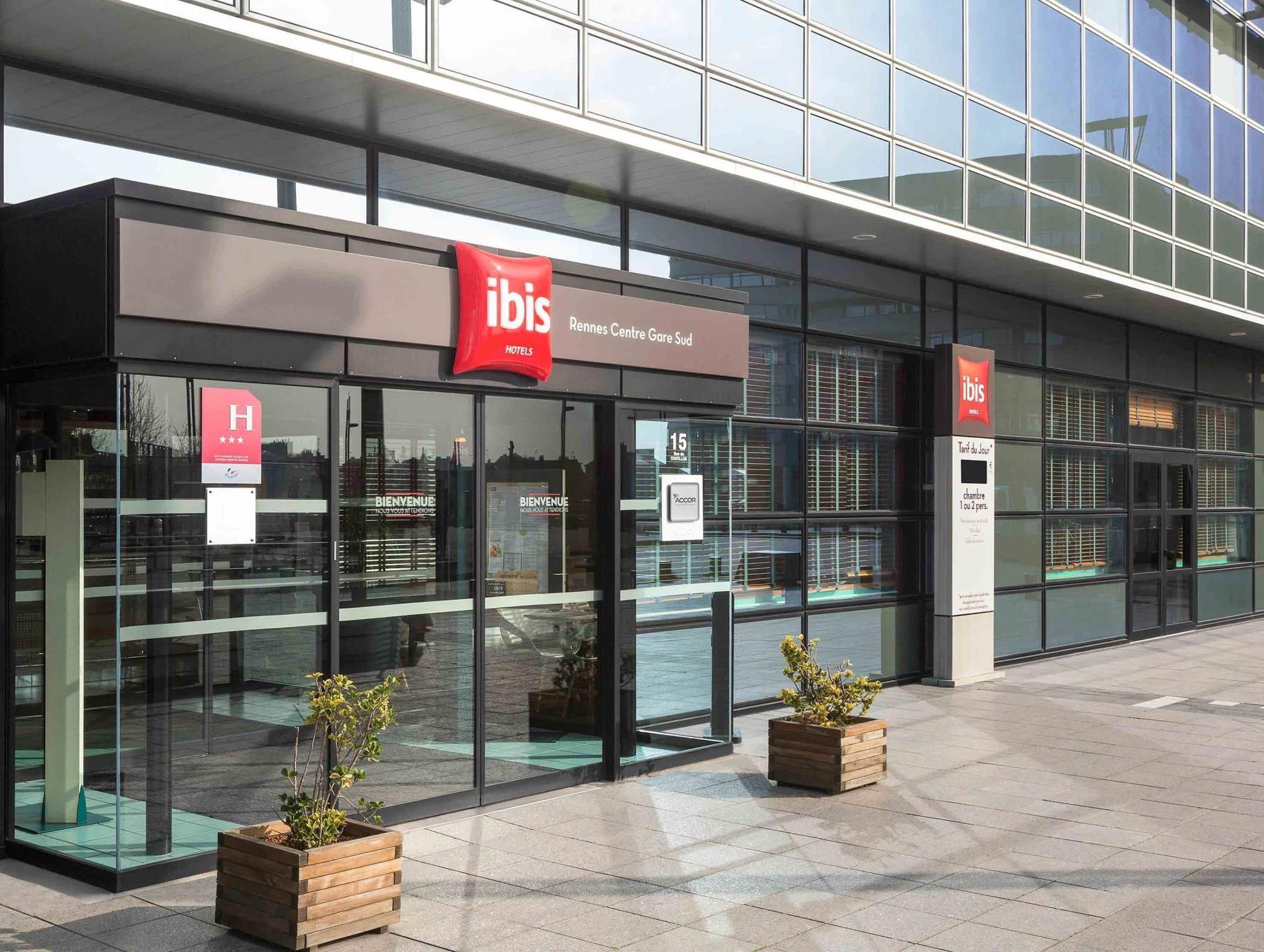 Hotel Ibis Rennes Centre Gare Sud Exteriér fotografie